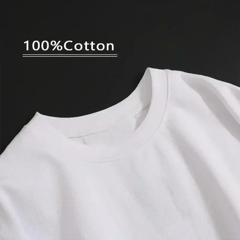 Motorcycle Shock Absorber Modified T-shirt Cotton Casual Trendy Brand Men's Women's Car Club Crew Neck Short-sleeved Top