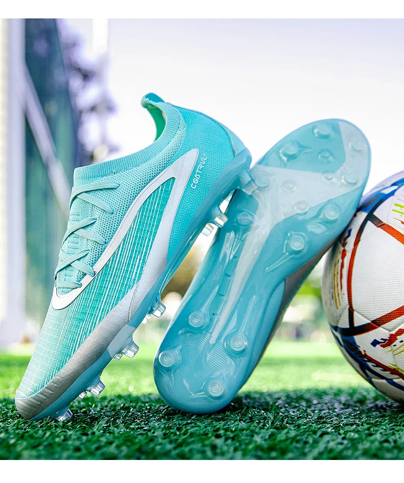 New 2026 Men Soccer Shoes Kids Cleats Grass Adult Professional Football Boots Ultralight Non-Slip Boys Training Soccer Boot