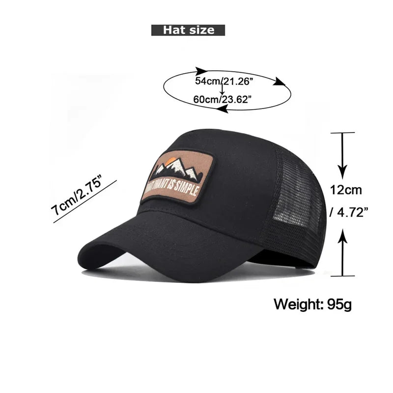 Personalized Embroidery Baseball Caps for Men Women Male Sport Visors Snapback Cap Sun Hat Gorras Hombre Designer Trucker Hat