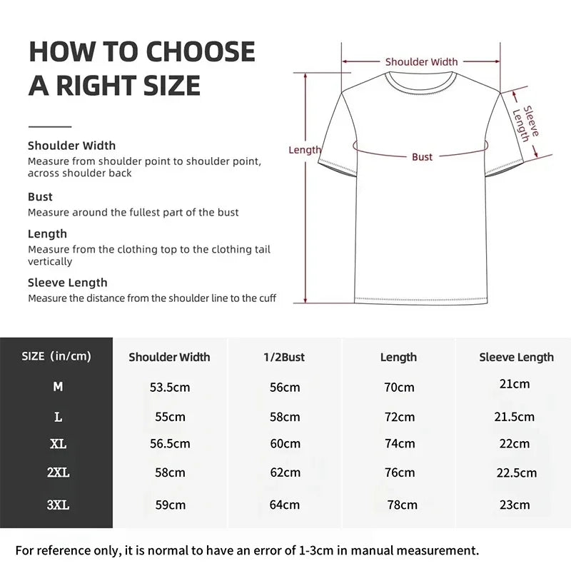 Graphic T-shirt Man Summer Y2k Clothes Casual Short Sleeved Tee Women Vintage Washed Cotton Gym Clothing Top