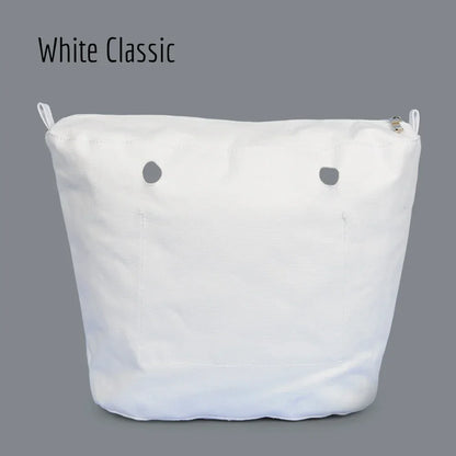 New Waterproof Inner Bag Organizer Insert Zipper Pocket for Classic Mini Obag Canvas Material for O Bag