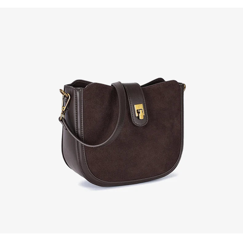 Women‘s Cowhide Genuine Leather Shoulder Bag Ladies Soft Cow Real Leather Handbag Female Fashion Luxury Design Crossbody Bags