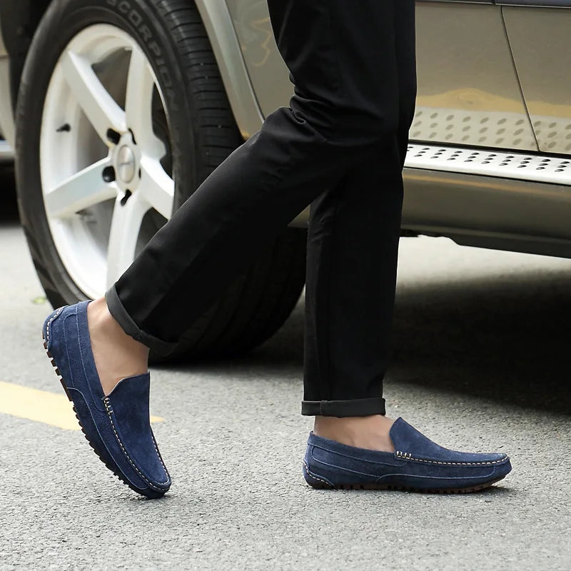 Leather Man Loafers Luxury 2022 Casual Shoes For Men Boat Shoes Handmade Men Slipon Driving Shoes Male Moccasins Zapatos