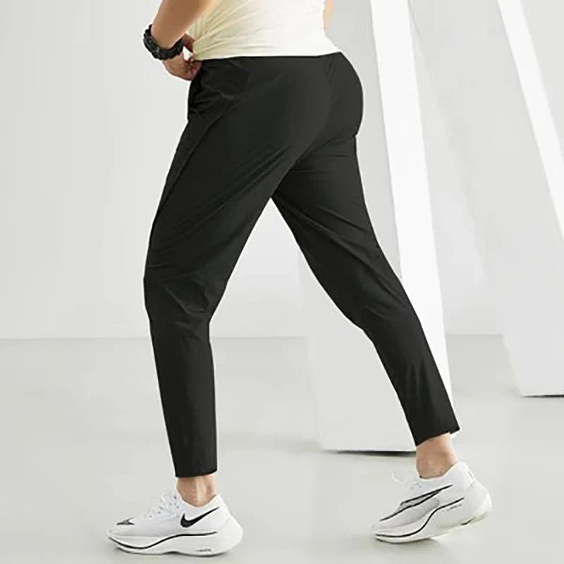 Mens Joggers Sweatpants Thin Casual Hip Hop Trousers Gyms Tracksuit Workout Track Pants Brand Jogger Fitness Pants Men