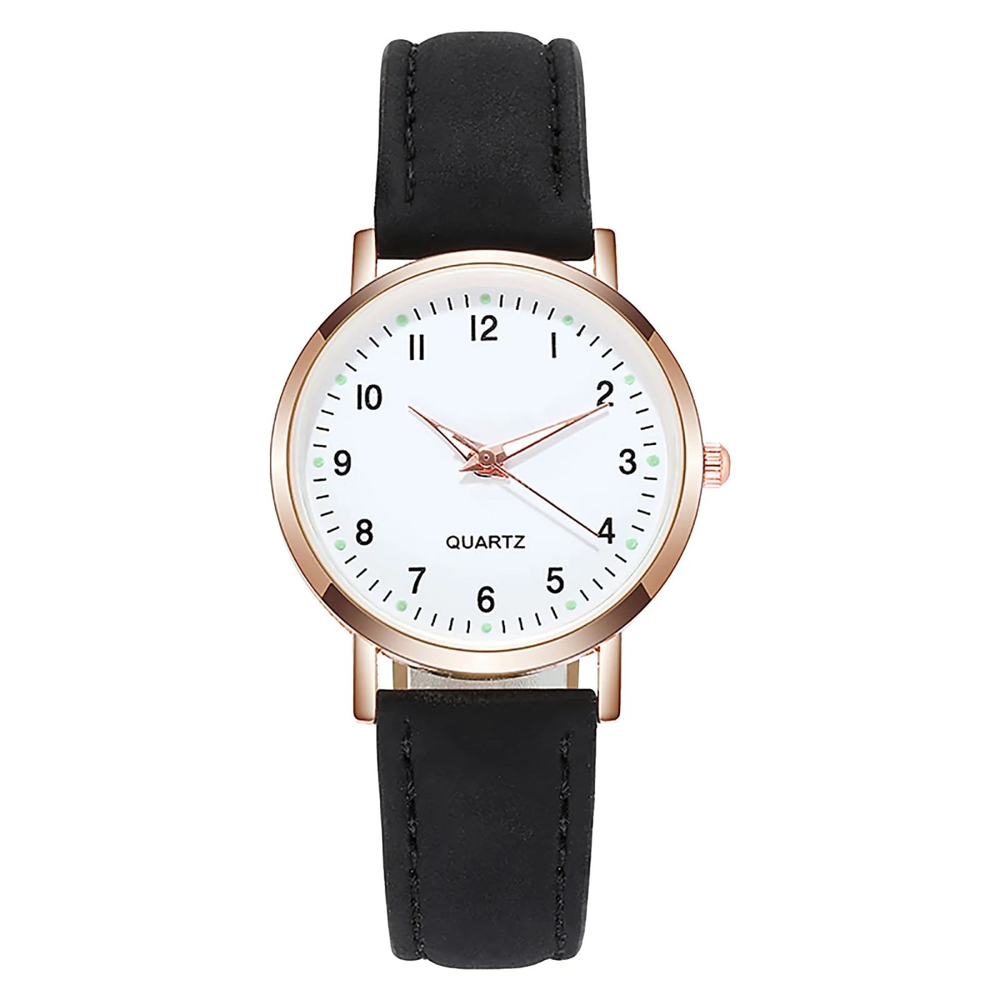 Fashion Watch For Women Leather Belt Watches Ladies Luxury Analog Quartz Luminous Wristwatch Clock Relogio Feminino