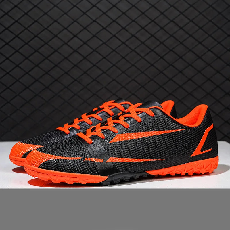 New Outdoor Men Soccer Shoes Adult Cleats Long Spikes Football Boots Training Sport Footwear Sneakers Non Slip Training Unisex