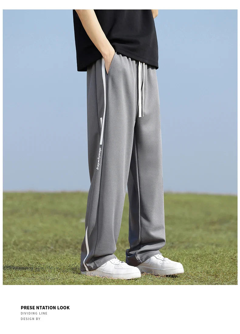 High Quality Outdoor Sports Seasonal Trend Casual Versatile Fitness Running Breathable Ankle Pants Breathable Straight Leg Pants