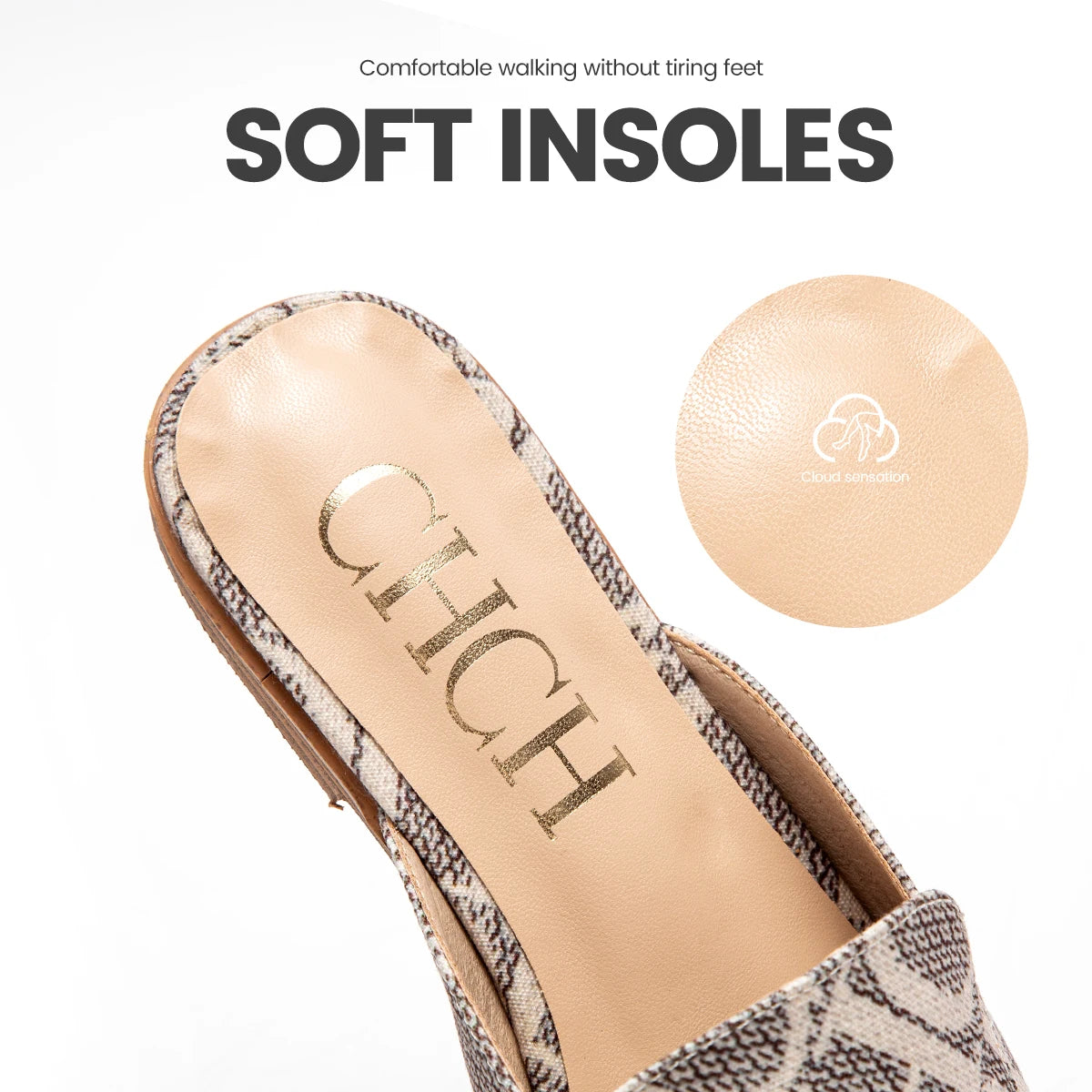 Women's Sandals Non Toe Outdoor Slippers Beach Shoes Luxury Summer New 2024 Slippers Women's Low Heel Shoes
