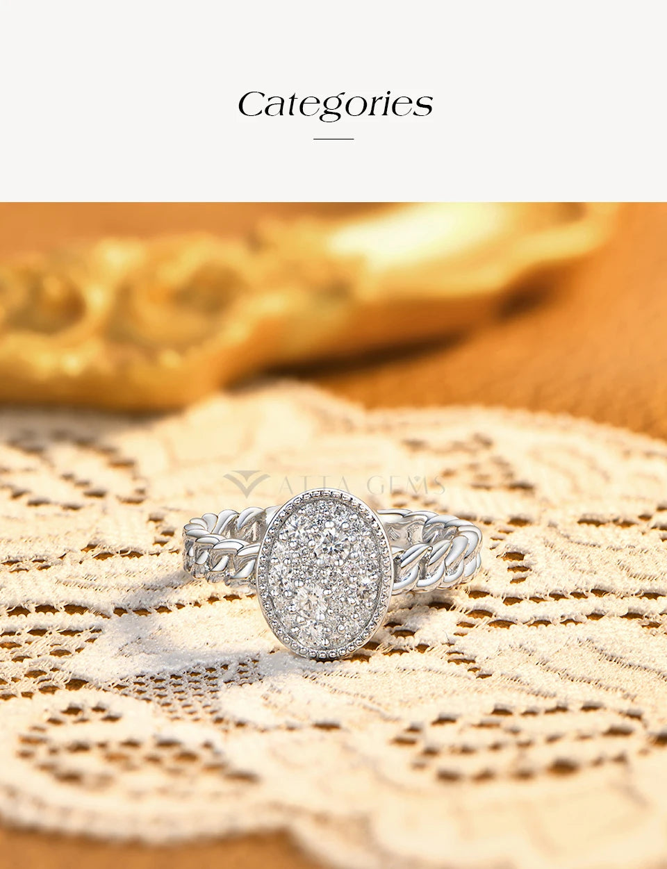 New Original Full Moissanite Rings for Women s925 Sterling Silver Ring  Fried Dough Twists Light Luxury Wedding Jewelry