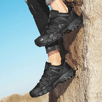 Breathable Cushioning Nonslip Sneakers Men's Hiking Shoes Running Trekking Sneakers Outdoor Mountain Sports Shoes for Men