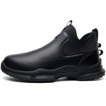 Men Chef Shoes Non-slip Waterproof Oil-proof Shoes Comfortable Work shoes for Man resistant business casual New Fashion