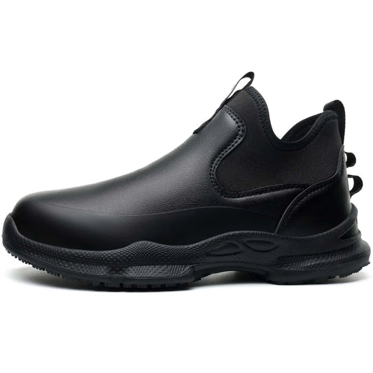 Men Chef Shoes Non-slip Waterproof Oil-proof Shoes Comfortable Work shoes for Man resistant business casual New Fashion