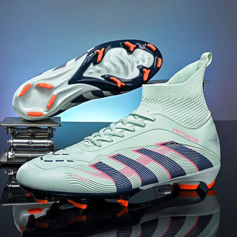 New Men Match Professional Football Boots Non-Slip TF/FG Soccer Shoes Boys Sneakers Comfortable Ankle Sports Shoes Unisex