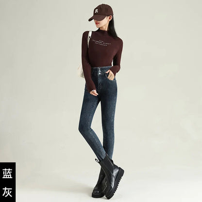 High-quality New Vintage High-waist Stretch Skinny Jeans