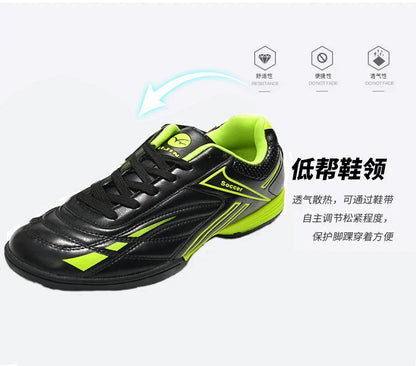 Hot Sale Youth Long Nail Soccer Shoes Children Students Large Size Broken Nail Soccer Shoes Unisex Training Shoes 35-45#