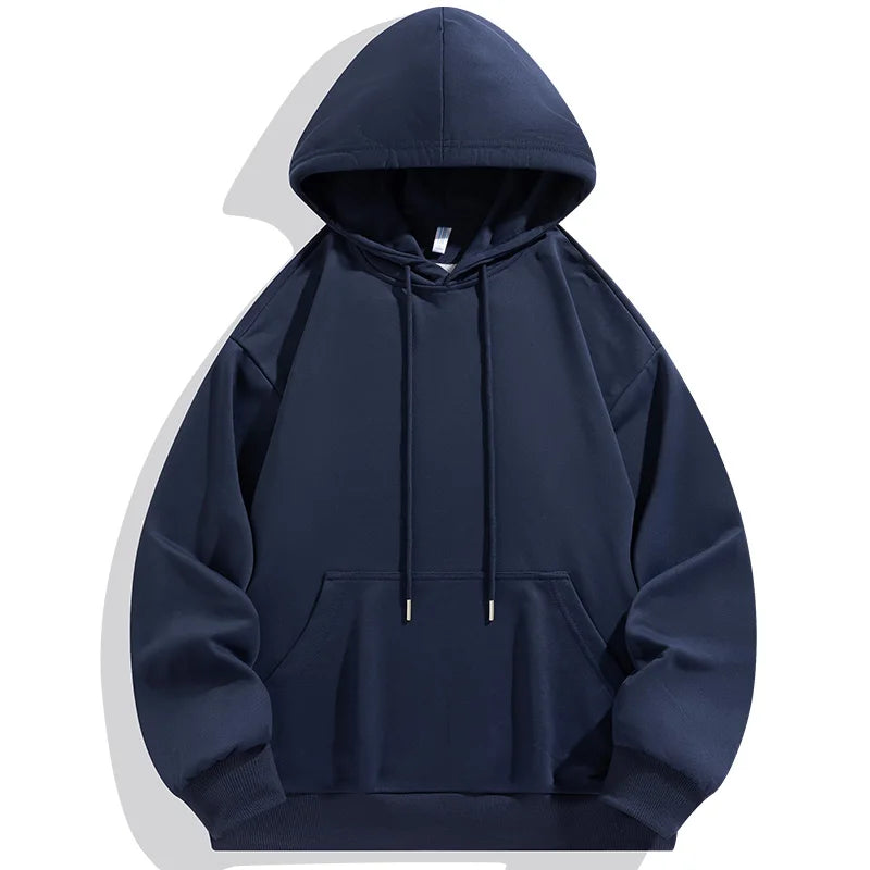 Plus Size Men Hoodie Sweatshirt Pullover 6XL 7XL 90-180kg 100% Cotton Autumn Winter Long Sleeve Sport Tops Big Size Men Clothing