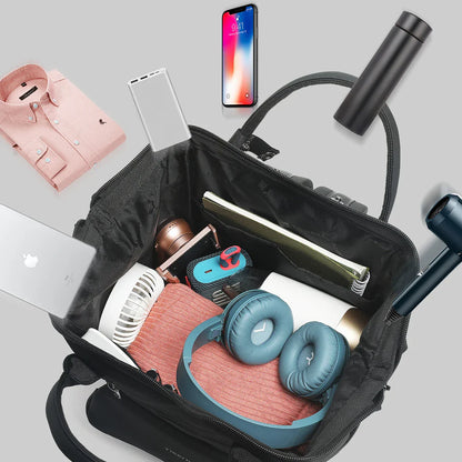 New Ladies Casual Backpack For Women Splashproof TPU Travel Camping Female Handbags Light Weight Hiking School Backpacks