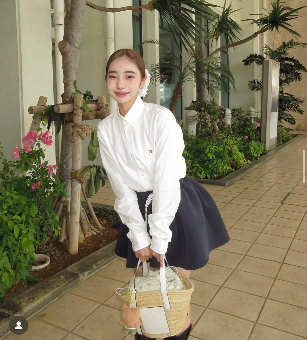 New Japanese Style Drawstring Casual Cute Girl Skirt 2025 Spring and Summer Sweet Ladies Elastic Waist Kawaii Short Skirt Women