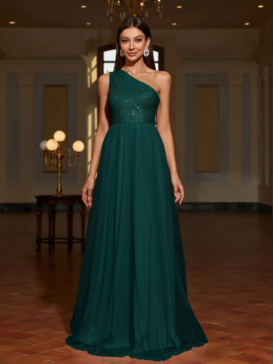 Family Gathering Birthday Party Dress, Elegant and Fashionable Gown, Women's Long Dress, Party Dress, 2025 New Model, Women's Evening Dress, Host Performance Dress, Bridesmaid