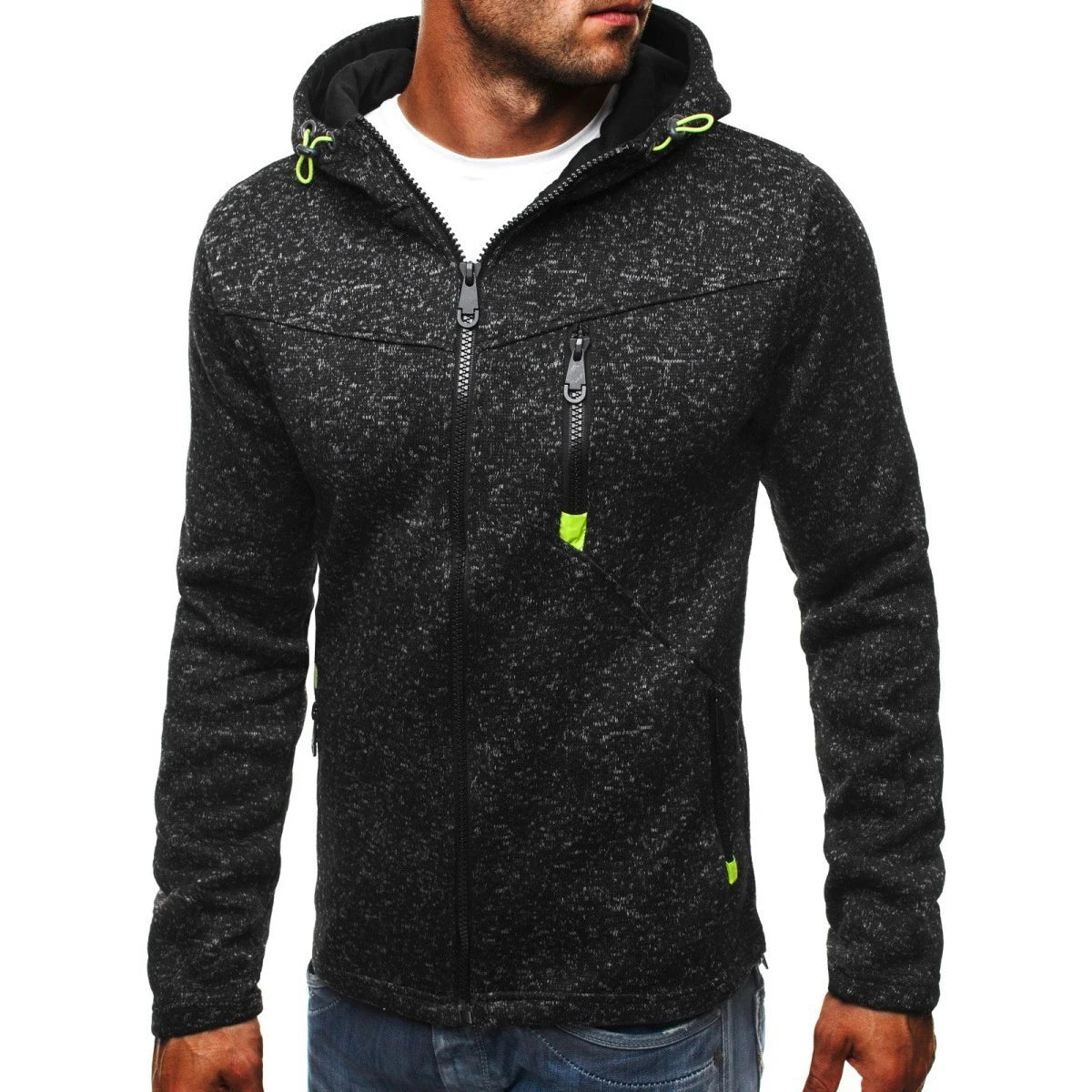 Men's Hoodies Sweatshirts Jacquard Hoodie Fleece Men Hooded Sweatshirt Pullover For Male Hoody Man Sweatshirt