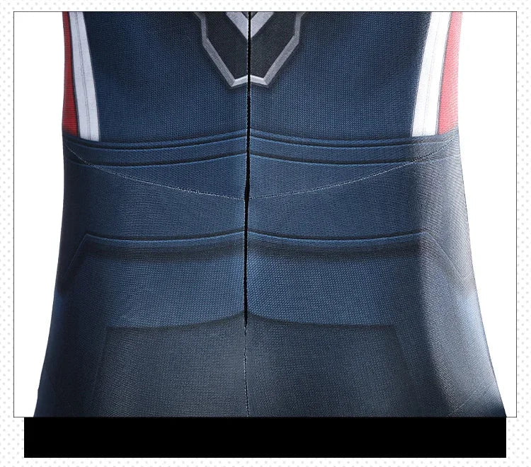 New Superhero Captain Steve Rogers Cosplay Costume Jumpsuit Adult Men Halloween Comic Con Outfit Custom Made Superhero Suit
