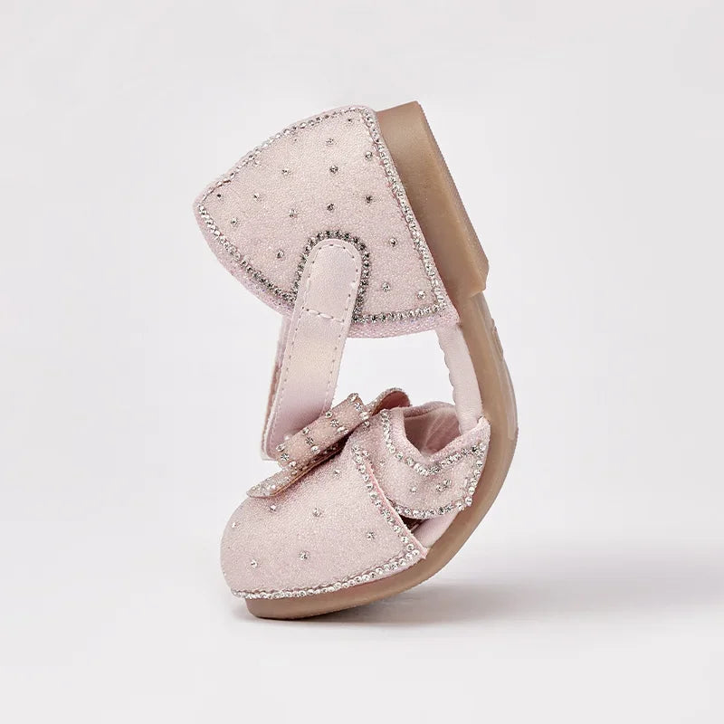 Baby Girls Diamond Sandals Summer Cute Soft Sole Flat Breathable Shoes Princess Crystal Shoes Party Outdoor DB2252107