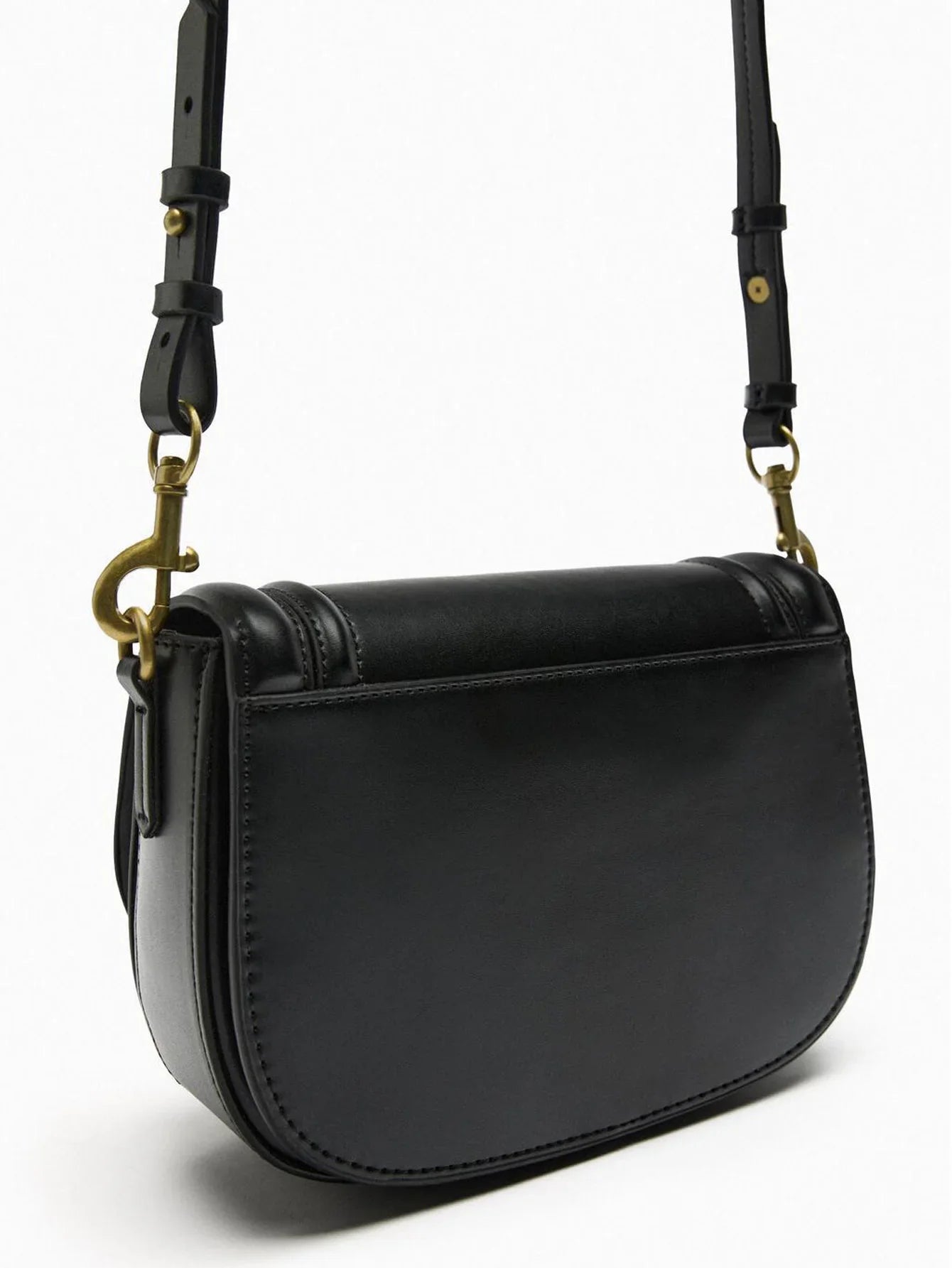 Saddle bag, shoulder bag, popular foreign trade bag, 2024 new wide shoulder strap, diagonal cross armpit, cross-border wholesale
