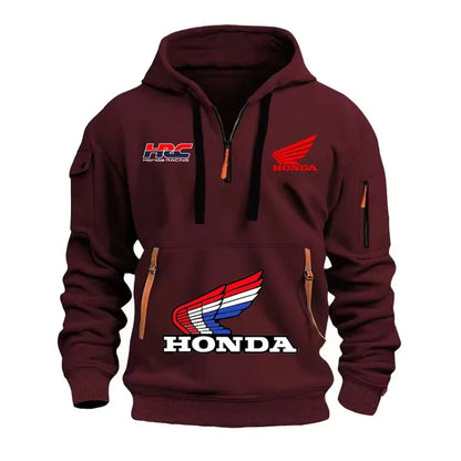 Wing Logo Men's Half-Zip Hoodie Spring/Autumn Men's Sportswear 2026 New Women's Sportswear Hoodie