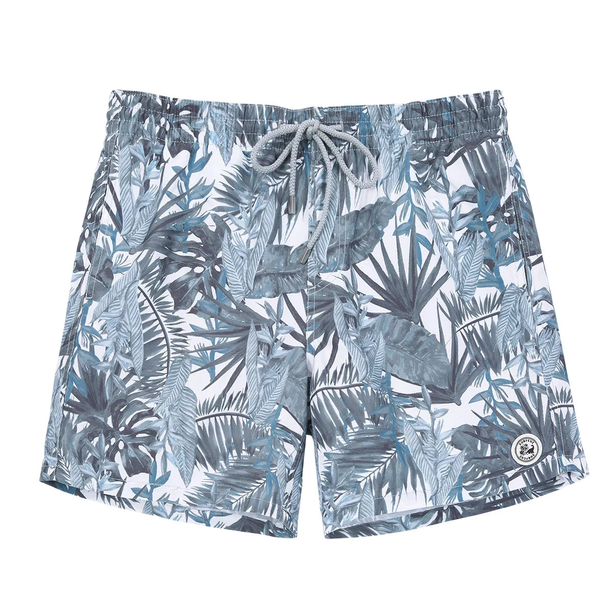 Beach Men's Swim Shorts Flower 3D Printed Surfing Board Shorts Quick Dry with Mesh Lining and Pockets Struck Shorts