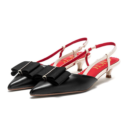 Woman High Heels Brown New Summer Strap Design Pointed Casual Elegant Workplace Ladies Classic Sandals