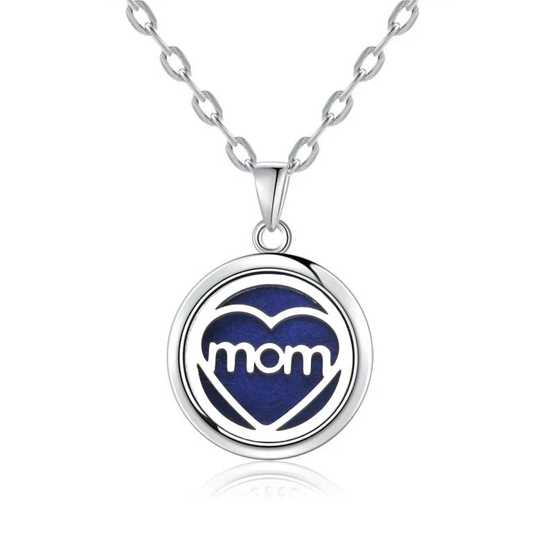 New Tree Of Life Aromatherapy Necklace Stainless Steel Essential Oil Diffuser Amulet Perfume Locket Pendant Women Jewelry Gift