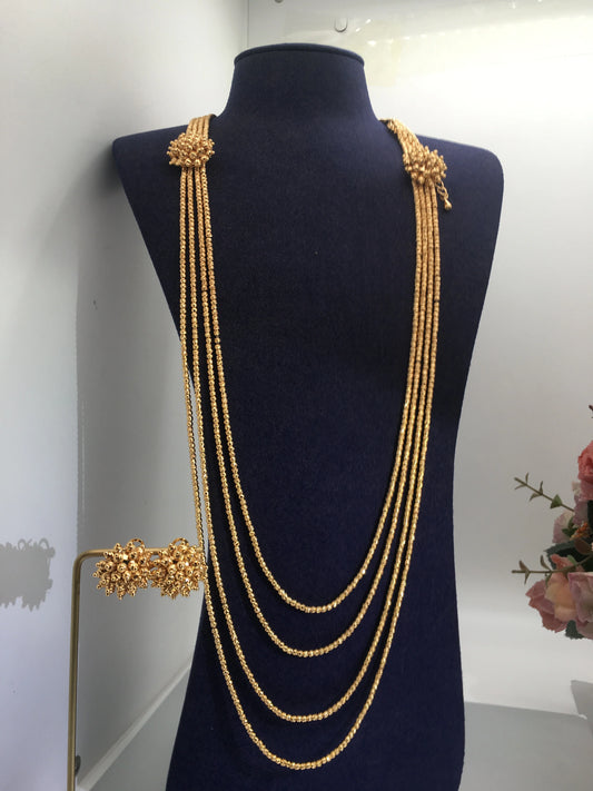 Trendy Fashion2 PCS Luxury Waterdrop Indian Bridal Jewelry Set for Women Wedding Party Indian Dubai Style