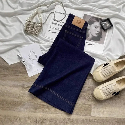 High Waist Wide Leg Jeans Women's Denim Pants