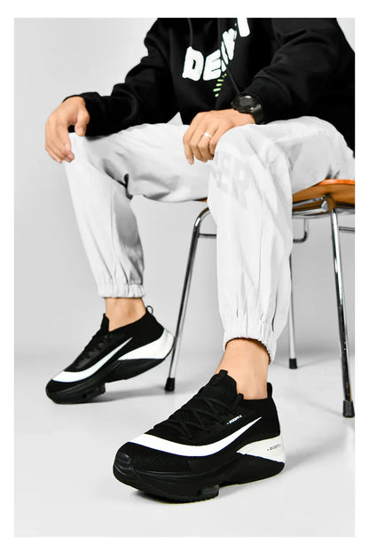 Men Running Shoes Breathable Race Cushioning Outdoor Jogging Sneakers Trainer Luxury shoes Couple Non-Slip Mesh Off-road Shoes