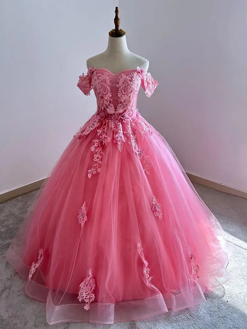 Dresses Ball Gown Sweet Party Dresses Formal Prom Gown Plus Size Ball Gown Customized 15 Year Old Dress For Girls