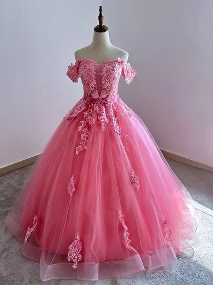 Dresses Ball Gown Sweet Party Dresses Formal Prom Gown Plus Size Ball Gown Customized 15 Year Old Dress For Girls