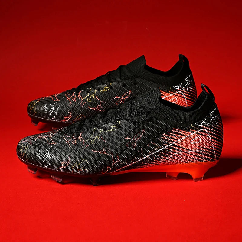 New Men's Football Boots Sneakers FG Soccer Shoes Training Wholesale Top Quality Cleats Non-Slip Drop Shipping Unisex Adult