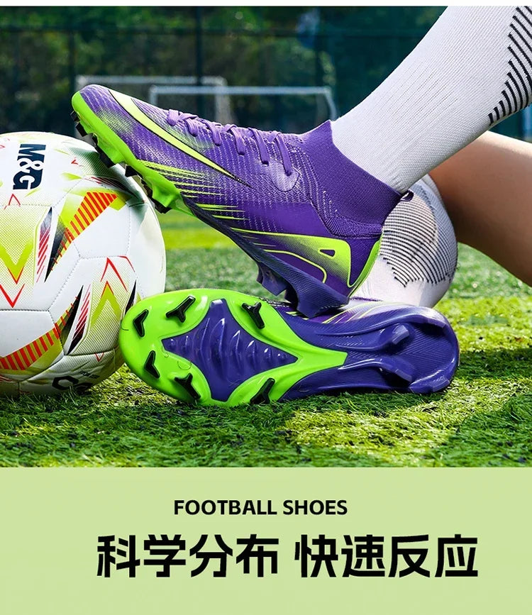 New Men Football Boots Adult Society Original Indoor Professional Women Soccer Shoes Unisex Ultralight Football Shoes Sneakers