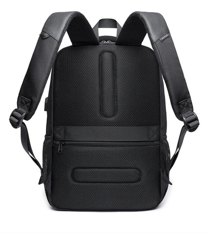 Travel Waterproof Backpack with USB Charging Port Fit 15.6 Inch Laptop Backpacks for Men and Women, Teenager School Bags