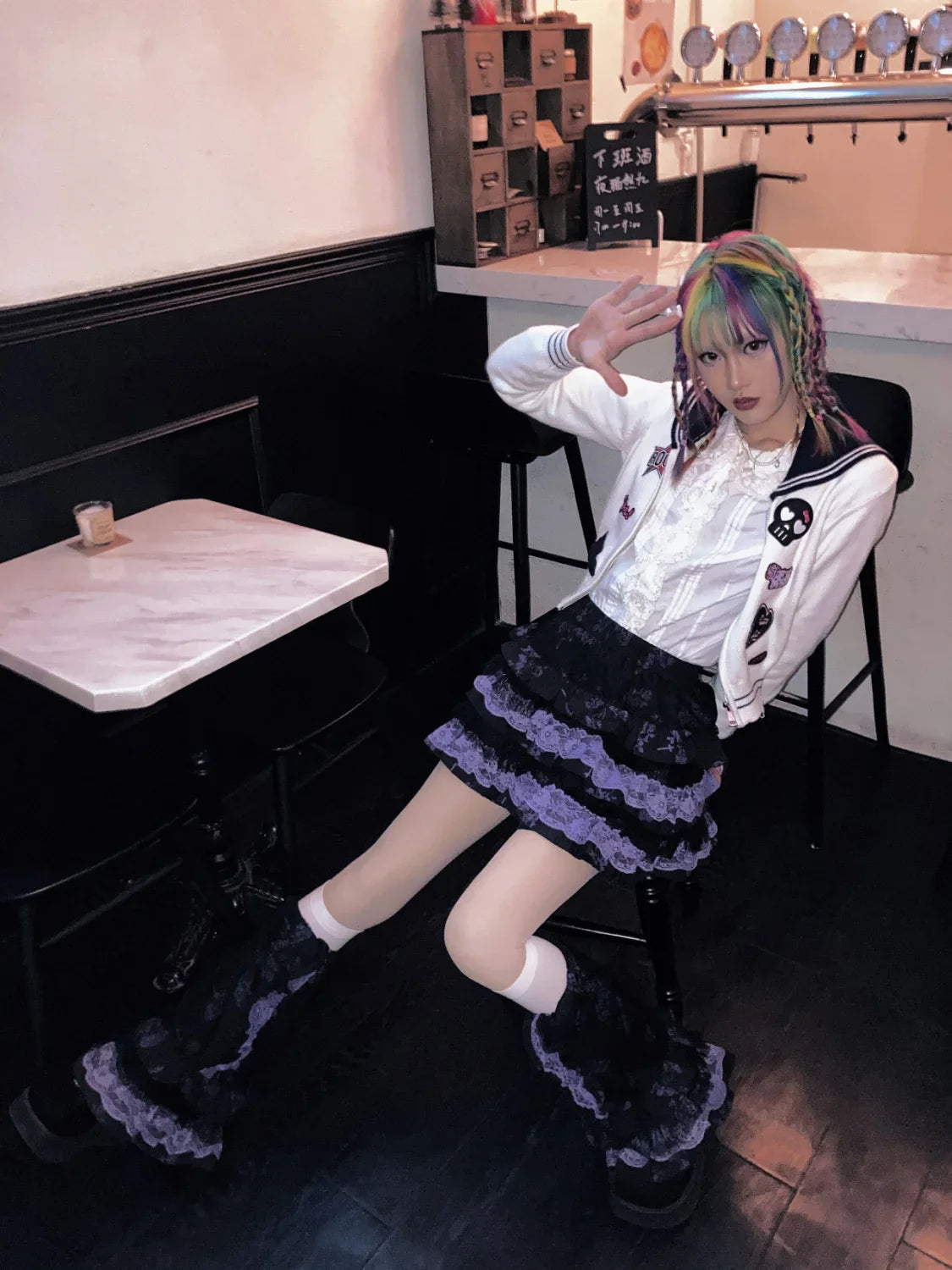 Girls Miniskirt Woman Clothing Harajuku Subculture Skirts Retro Lolita Lace Cake Short Dress Summer Punk Cosplay Layered Skirt