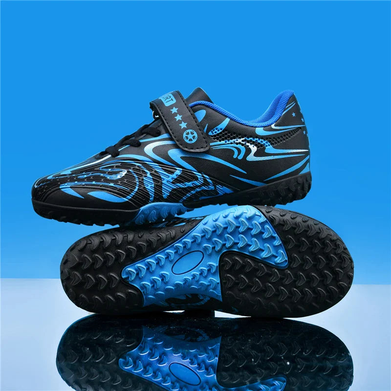 New Kids Soccer Shoes Original Football Shoes Boy Girl Indoor Professional Football Field Boots Society Cleats Non Slip Sneakers