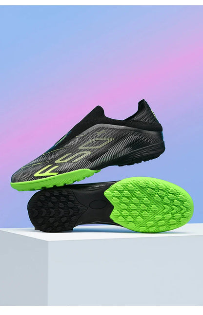 New Men Soccer Shoes Cleats Grass Futsal Comfortable Turf Football Boots Sports Ultralight FG/TF Non Slip Indoor Adult Sneakers