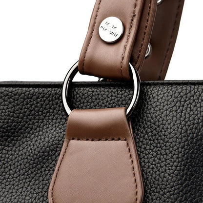 100% Cow Leather Handbag Women Genuine Leather Shoulder Bags Natural High Quality Cowhide Crossbody Large Capacity Messenger Bag