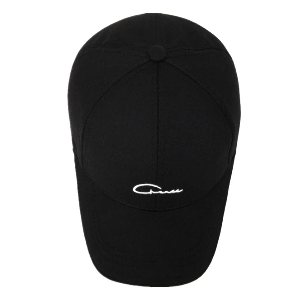 Men And Women Spring And Summer Baseball Cap Hipster Wild Black And White