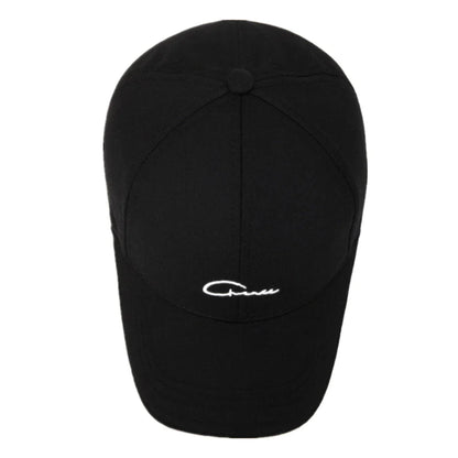 Men And Women Spring And Summer Baseball Cap Hipster Wild Black And White