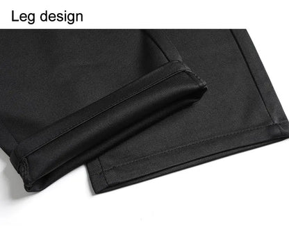 Male Smart Casual Pants Stretchy Men's Lightweight Quick Dry Breathable Slacks Casual Work Dress Pants for Men