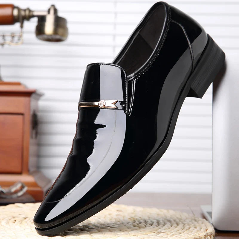 Men's Oxford Shoes British Style Business Formal Derby Fashion Comfortable Anti-Slip Casual Men's Footwear-2119