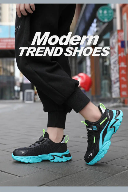 Children's Sports Shoes Kids Running Sneakers for Boys Girls Air Mesh Breathable Outdoor School Casual Fashion Shoes Anti-skid