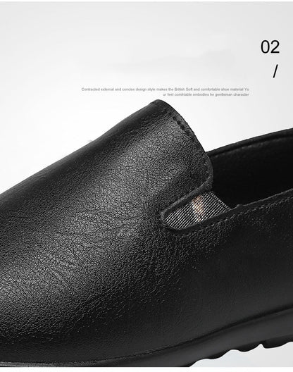 Leather Men Shoes Casual Luxury Brand Soft Italian Mens Loafers Moccasins Breathable Slip on Lazy Driving Shoes Plus Size 37-47