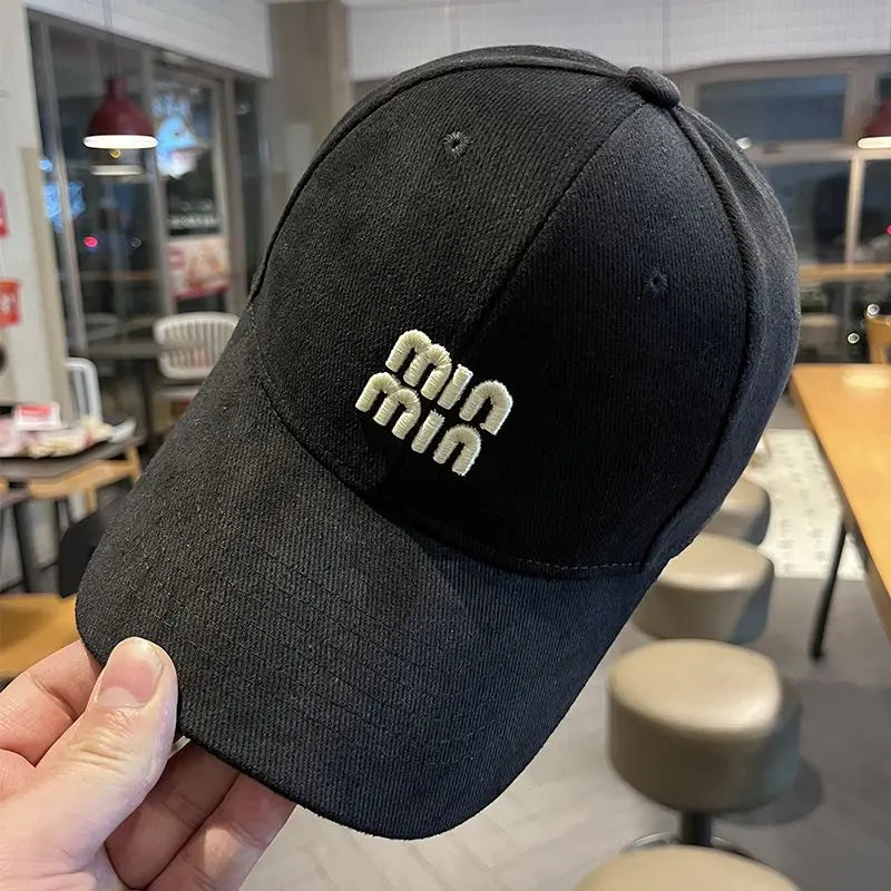 Korean Version High-quality Hard-top Baseball Cap Women Men Spring Autumn Versatile Embroidery Suncap Male Female Classic Hat